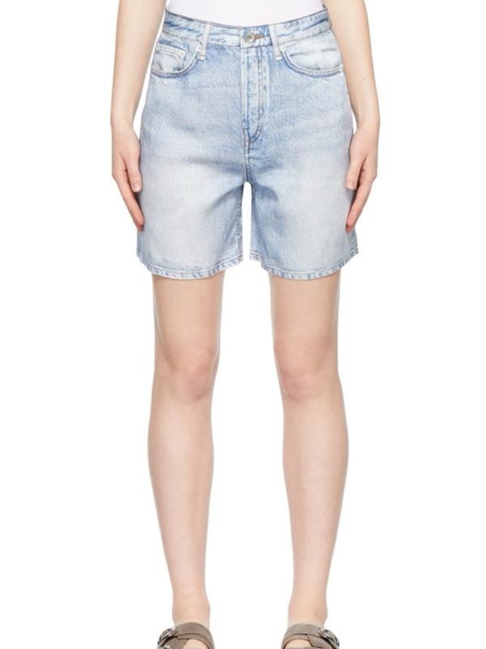 rag & bone Miramar Shorts Light Wash